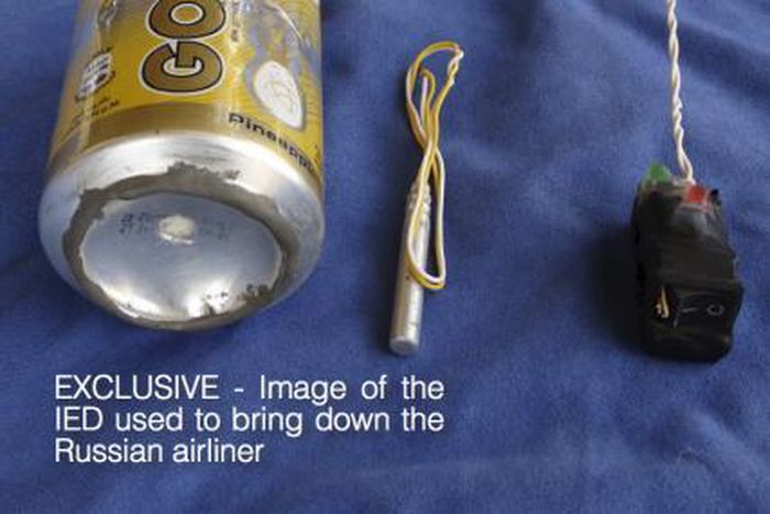 Islamic State says 'Schweppes bomb' used to bring down Russian plane