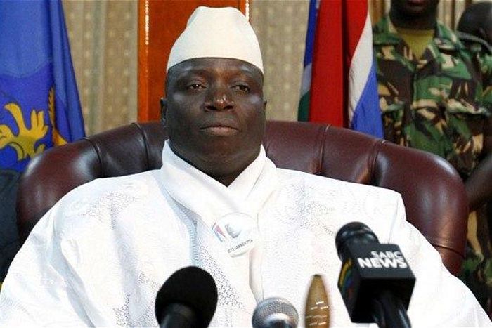 President, Republic of Gambia, Yahya Jammeh.