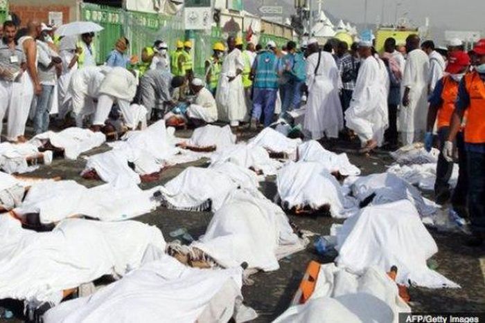 Victims of the 2015 hajj stampede