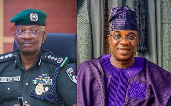 L-R: K1 De Ultimate and IGP Kayode Egbetokun. [Facebook/PremiumTimes]