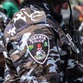 The Nigerian Police Force. [Getty Images]