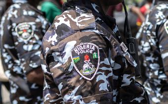 The Nigerian Police Force. [Getty Images]