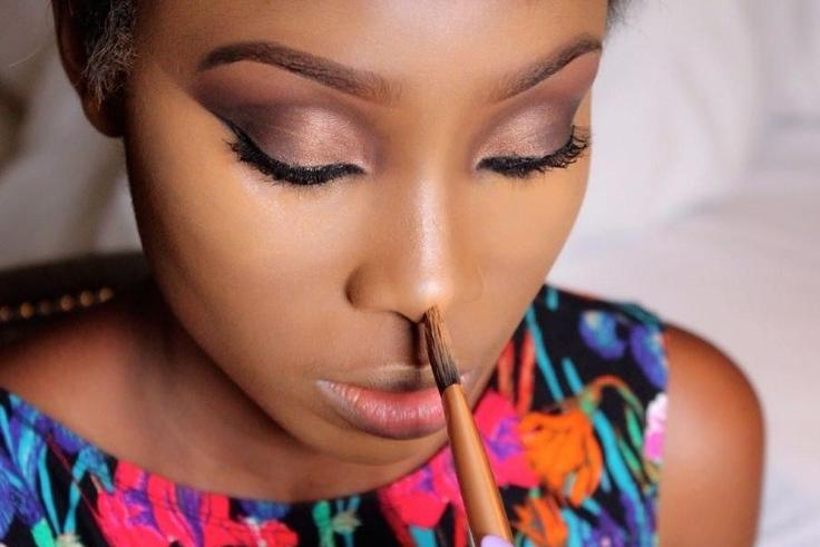 It's best to contour according to nose shapes to achieve desired effect