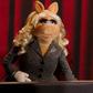 Miss Piggy and Kermit the frog