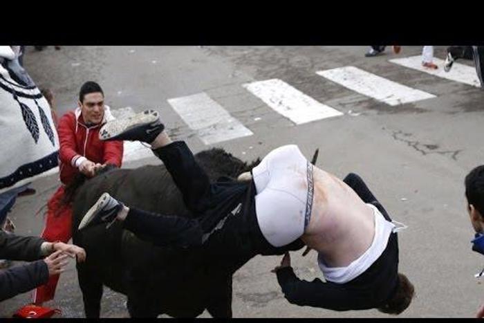 French tourist dies after gored by a bull in Spain