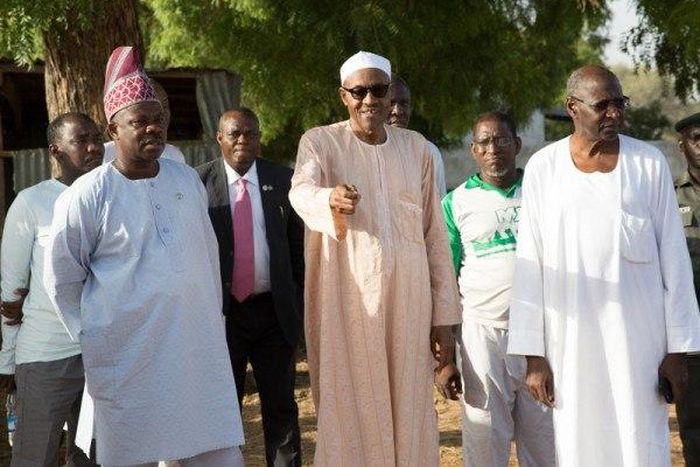 President-elect, Muhammadu Buhari visits his farm in Daura, Katsina State on May 21, 2015