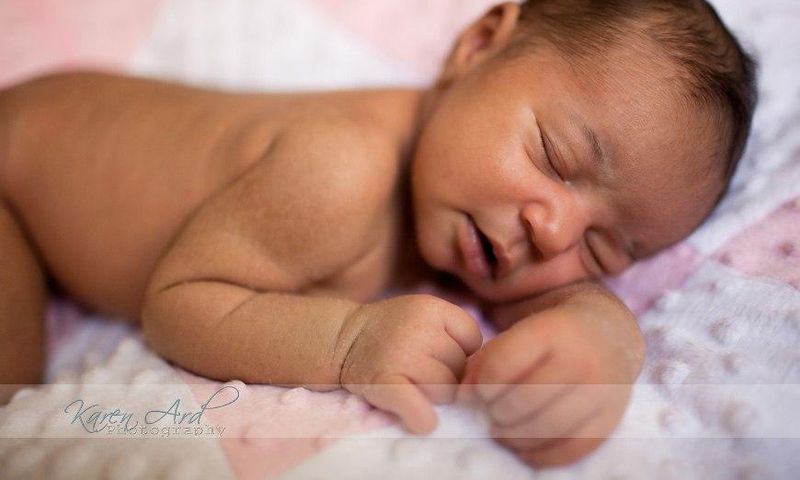 Baby napping