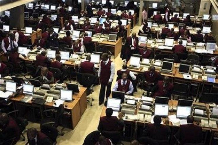 Nigerian Stock Exchange in session