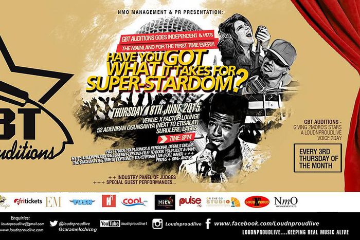 GBT (golden break through) June auditions