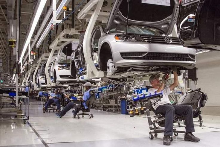 Volkswagen plant in Germany