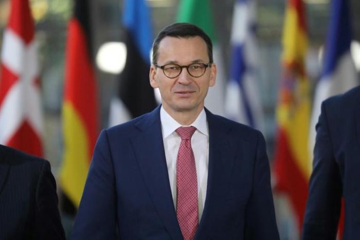 Poland's Prime Minister Mateusz Morawiecki, pictured in December 2018, vows to close "escape rooms" which do not meet safety standards