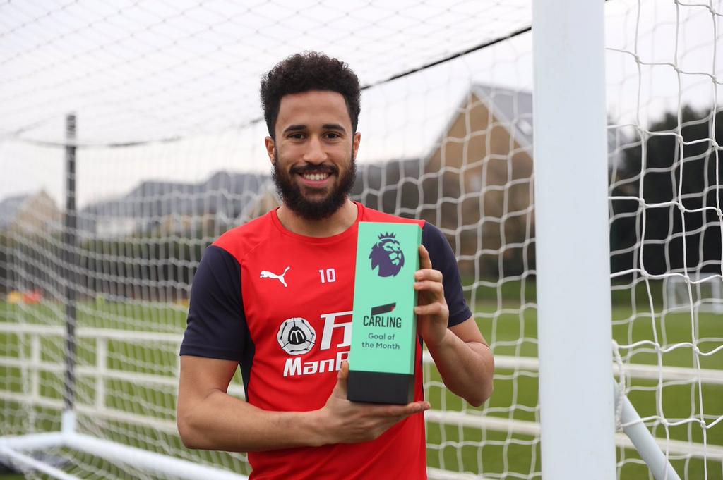 Andros Townsend is the winner of the Goal of the Month [Premier League]