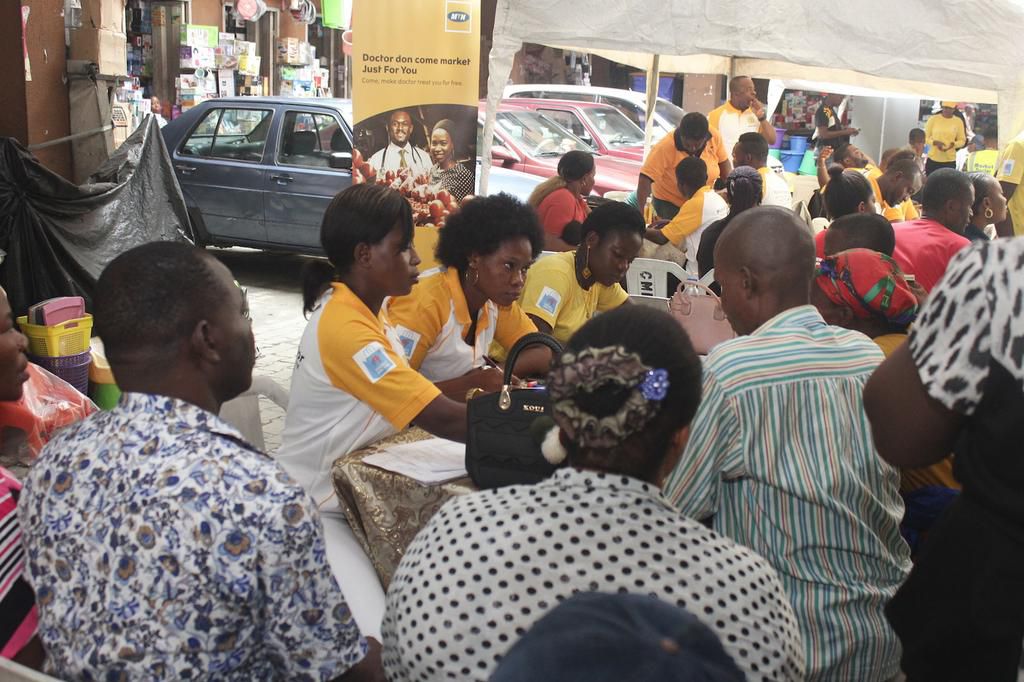 Giving back: MTN Foundation takes healthcare to the markets