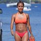 Jada Pinkett at the beach