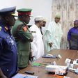 President Muhammadu Buhari meets with service chiefs
