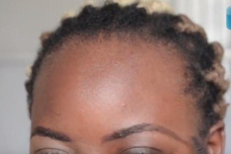 Deola Adebiyi  shows how to nail clean brows with pencil and brow definer