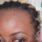 Deola Adebiyi  shows how to nail clean brows with pencil and brow definer