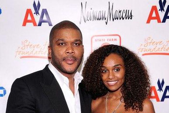 Tyler Perry and girlfriend, Gelia Bekele