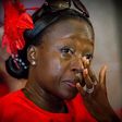 #BringBackOurGirls members cry during meeting with President Muhammadu Buhari on Wednesday, July 8, 2015.
