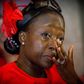 #BringBackOurGirls members cry during meeting with President Muhammadu Buhari on Wednesday, July 8, 2015.