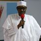 President Muhammadu Buhari addresses members of the National Working Committee during the meeting of the All Progressives Congress (APC) party at the headquarters of the party in Abuja, Nigeria July 3, 2015.  REUTERS/Afolabi Sotunde