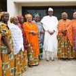 President-elect, Muhammadu Buhari meets with National Council of Women Societies in Kaduna on May 18, 2015