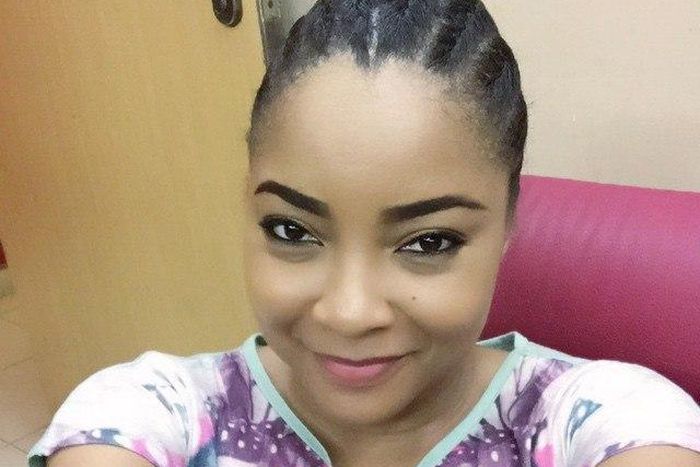 Linda Ejiofor on set of upcoming movie 'Soldier's Story'