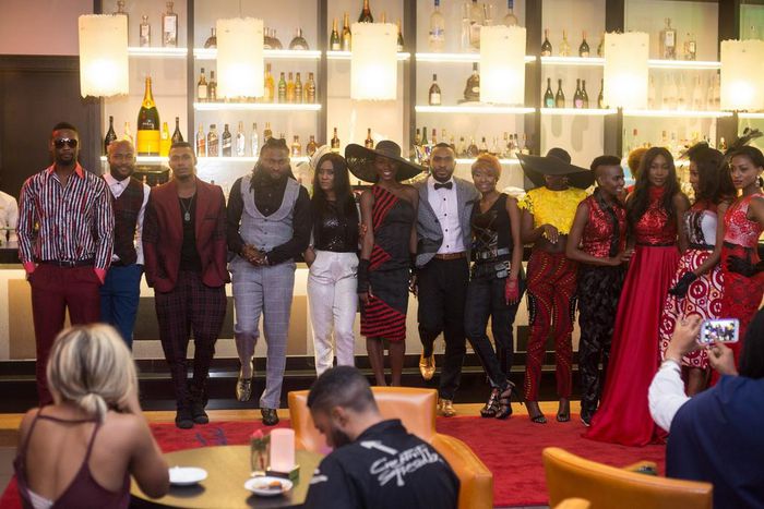 Nigerian designer Ayo Elizabeth Olaogun showcased her 'Amour Amour' Resort 2015 collection at Eko Hotel, Lagos.