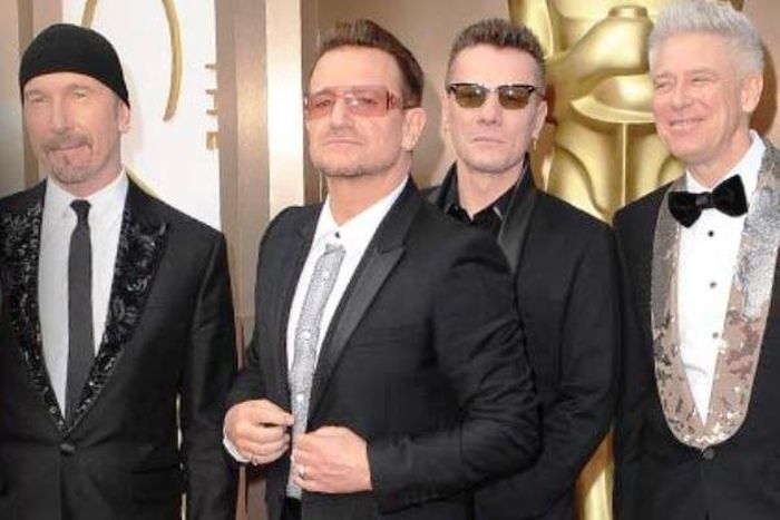 Members of the U2 Band