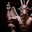 The Satanic statue