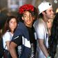 Jaden Smith rocking a floral hair band