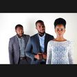 Blossom Chukwujekwu, Kunle Rhemmy and Adesua Etomi in photo shoot for 'Falling'
