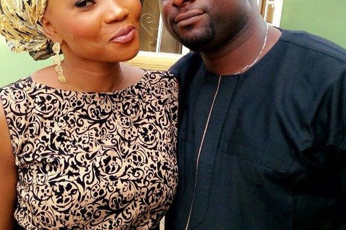 Jumoke Odetola and Sam Uche Anyamaele looking awesome like a young couple