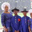 Governor Nyesom Wike and family.