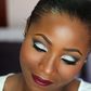 The Silver Smokey eye look is sultry and uber glam