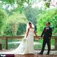 J'Tia Taylor and Graeme Ross Hart on their wedding day