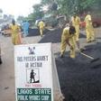 LSPWC worker repairing roads