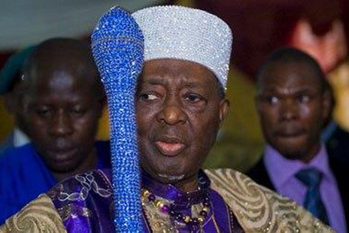 Ooni of Ife,Oba Okunade Sijuade.