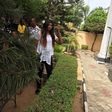 Lilian Esoro on the set of 'Lost Trust.'