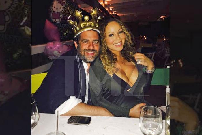 Mariah Carey celebrates Brett Ratner's birthday in the Bahamas