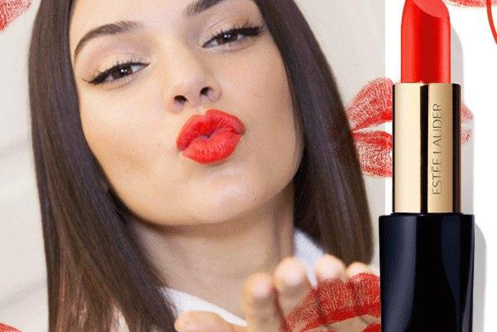 Kendall Jenner X Estee Lauder for Restless Lipstick
