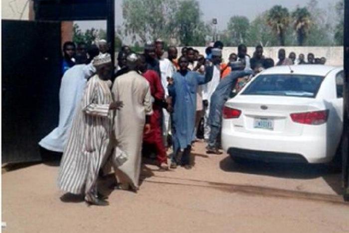 Men storm radio station over a promise made on air