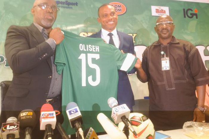 NFF unveil Sunday Oliseh