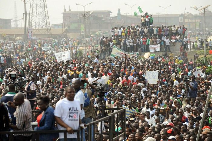 Nigerian citizens take to the streets for Occupy Nigeria protests