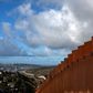 A section of the steel wall on the US - Mexico border near San Diego, California
