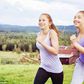 Healthy teens working out