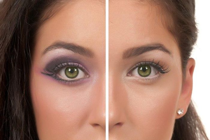 A day to night makeup chart