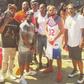 Drake with The Game and a couple of friends and colleagues