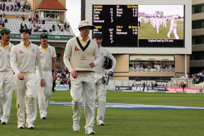 Australia react to humiliation in fourth Test