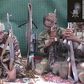 Boko Haram leader, Abubakar Shekau and his men